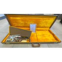 (USED) Fender Custom Shop 1960 Stratocaster Daphne Blue, Gold Hardware 1996